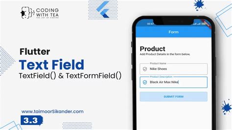 Flutter textfield set value.  This is my code: TextFormField( Nov 15, 2020 · 1-Create a T...