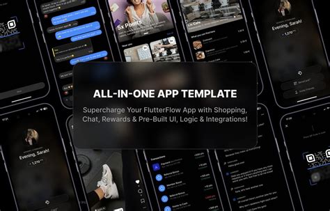 FlutterFlow Template Unleash your app idea in minutes, or a