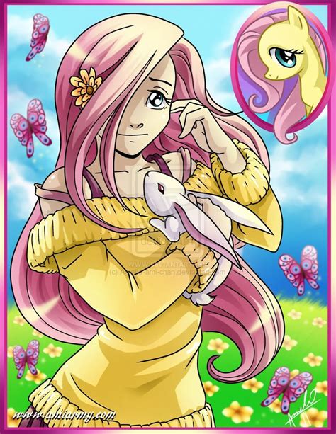 Fluttershy Human Fanart