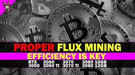 Flux mining oc settings.  Find example overclock settings and estimated mining returns when mini...