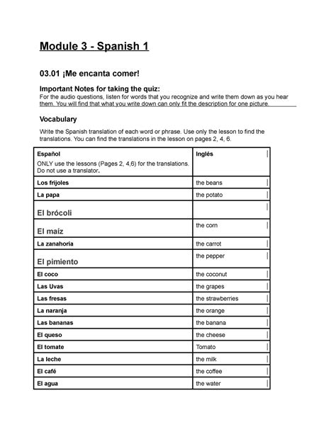 Flvs spanish 2 4 03 answers. - Hp pavilion dv6 maintenance and service guide.