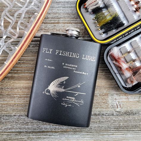 Fly Fishing Flasks - CafePress