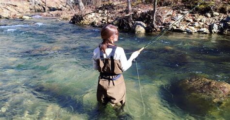 Fly Fishing On The Rapidan River, Virginia