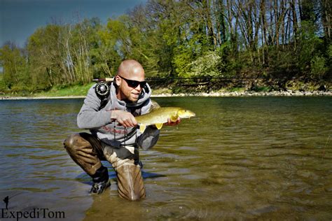 Fly Fishing the Aare in Switzerland ExpediTom - YouTube