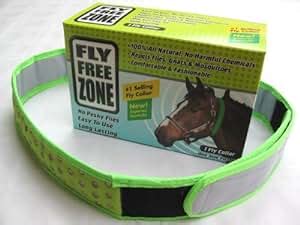 Fly Free Zone Horse Collar - StateLineTack.com