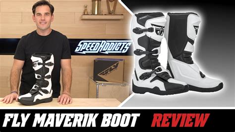 Fly Racing Maverik Boot Review at SpeedAddicts.com - YouTube