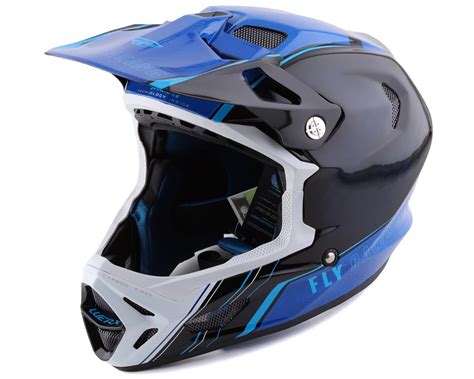 Fly Racing WERX-R Helmet (Blue/Carbon) LARGE eBay