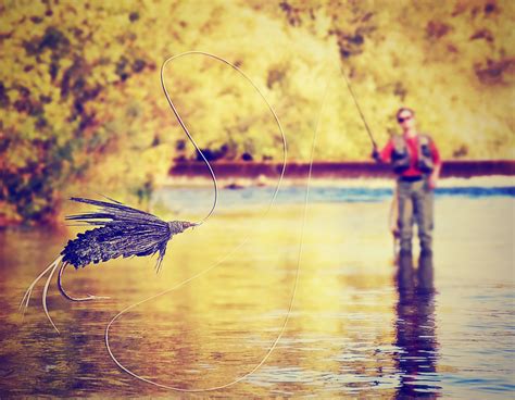 Fly fisherman. Fly fishing in its broadest definition essentially refers to using fly-casting tackle, most commonly casting lightweight objects (i.e. “flies”) with a heavy line. Fly fishing also gives … 