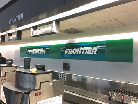 Fly frontier check in. At our full-service check-in counters; What you'll need: Passenger names as it appears in your reservation; Frontier Airlines 6 character confirmation code; ONLINE CHECK-IN. Check-in online up to 24 hours prior to flight departure (until 60 minutes prior to departure). You can view your itinerary, purchase bags/seats and print your boarding pass. 