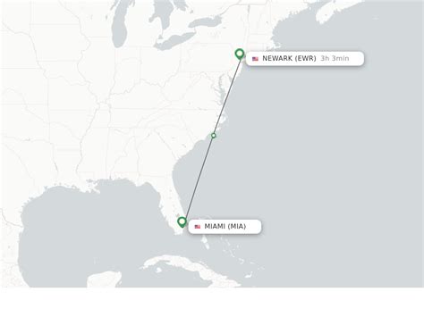 Direct flights on this route are $71.00 cheaper on average than flights with a stopover. non stop flight. 1 stop. 03h 18min. 08h 48min. $64. $135. The favorite connection is non-stop. 64 % of all bookings on the route New York to Miami are for non-stop flights.. 