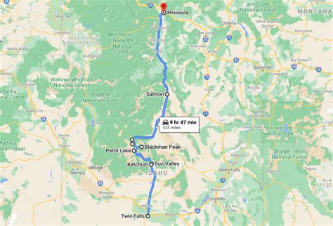 Fly or Drive from Idaho Falls to Missoula