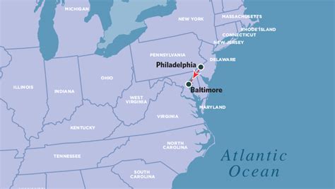 Fly or Drive from Philadelphia to Baltimore