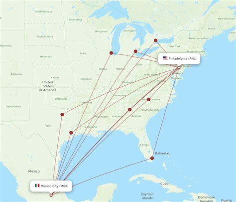 Fly or Drive from Philadelphia to Mexico City