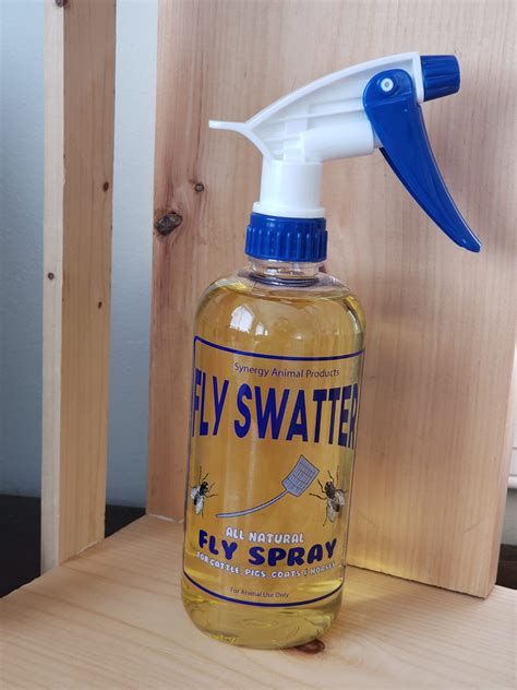 Fly spray for house. To start, mix one cup of white vinegar with two cups of water in a spray bottle. Add 10 to 15 drops of essential oils such as lavender, peppermint or eucalyptus for an added scent and insect repellent effect. Shake the mixture well before use and apply it directly onto surfaces where flies are present. 