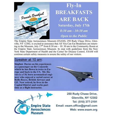Fly-In Breakfasts and Community Events