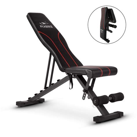 Flybird weight bench. Flybird has several levels of weight benches available. I chose the FB299 because it has incline and decline and weighs only 30 lbs. It can support up to 880 … 