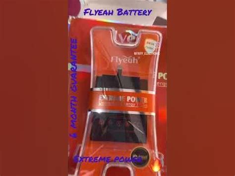 Flyeah Battery Quality at its Best #electronics #viralreels …