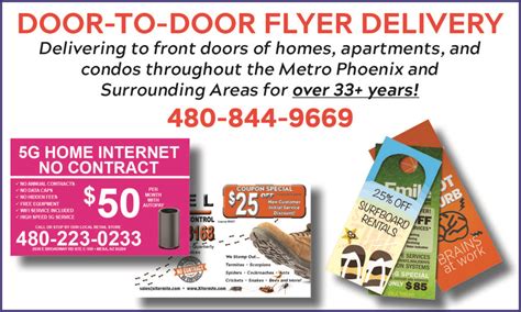 Flyer Delivery Phoenix Flyer Delivery service in Phoenix AZ