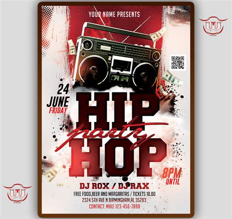 Flyer Hip Hop - Etsy