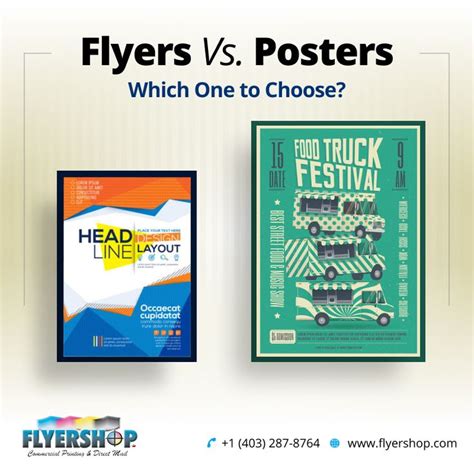 Difference between Flyer, Poster and Brochure | Flyer and Poster Difference | FREE Design Course - YouTube. 10. 0:00 / 2:57. Difference between Flyer, Poster and …. 