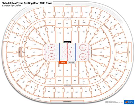 Flyers Hockey Seating Chart
