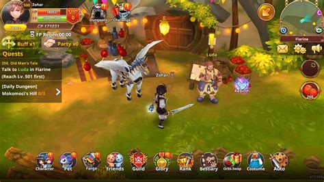 Flyff game. Genre: Free to play MMORPG Platform: Windows Developer: GPotato Overview This free to play MMORPG is a colourful adventure where players are able to fly. 
