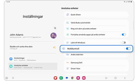 Flygplansläge samsung