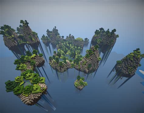 Flying Island Minecraft Map