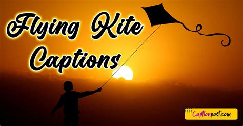 Flying Kite Captions for Instagram - Captionpost