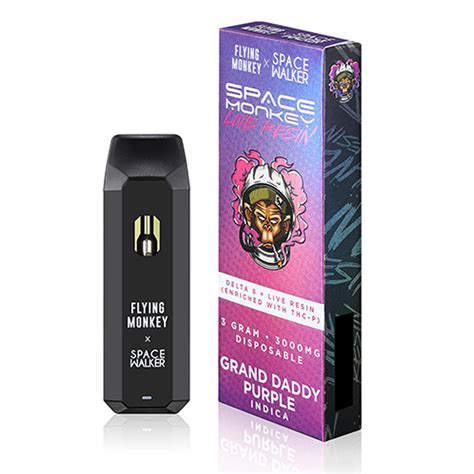 Flying Monkey x Space Walker - D8:THCP Live Resin Disposable ...