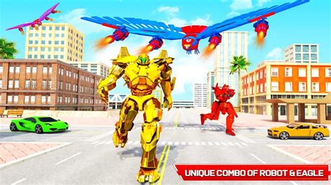 Flying Pigeon Robot Car Game APK Download for Android 