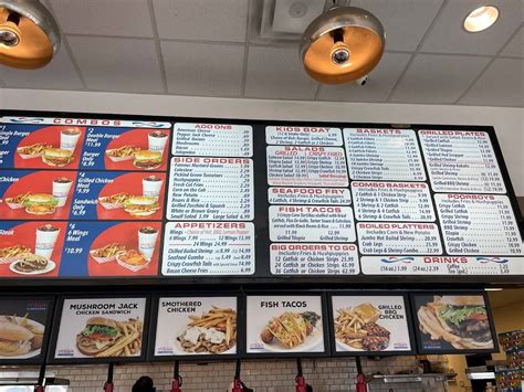 Flying burger menu. Flying Burger & Seafood offers an expansive menu with items ranging from po-boys and seafood platters to salads and chicken strips. Enjoy their freshly ground burgers and US pond-raised catfish all in a casual, family-friendly atmosphere. 