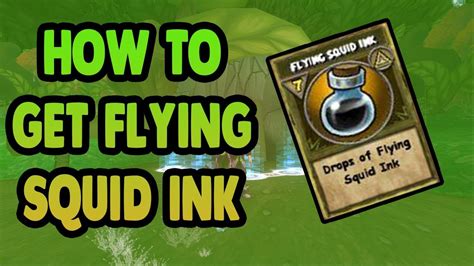 flying squid ink. I think this squid ink has g