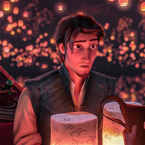 Flynn Ryder and Rapunzel in Disney's Tangled Pinterest.
