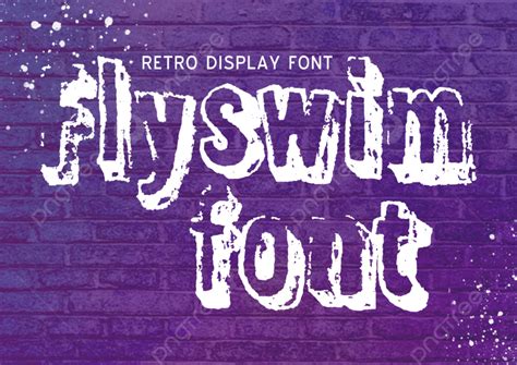 Flyswim Font - What Font Is