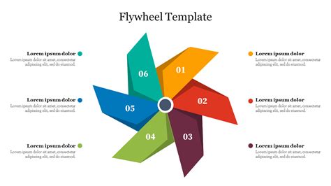 Flywheel Template Powerpoint