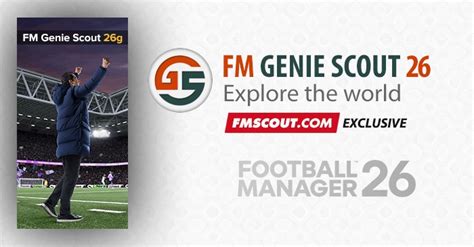 Fm genie scout 26.  Extend the possibilities of finding, sorting & shortlisting players...
