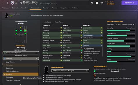 Fm24 individual training.  When you first create a save in Football Manager 2024...