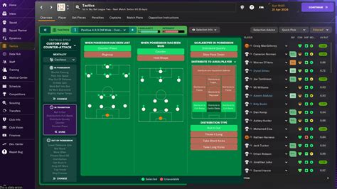 Fm24 possession tactics.  Flexible Possession-Based Counter-Attacking with...