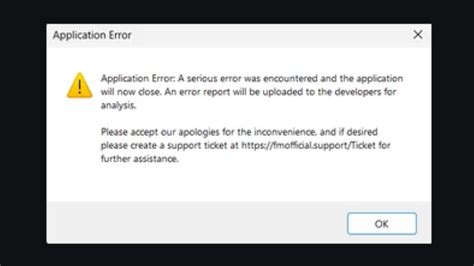 Fm26 application error mac.  Click "Start" 2.  If you have FM24 Mobile installed, th...