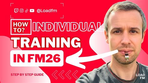 Fm26 individual training guide.  Consider Discord: / discord Join this channel to get ...