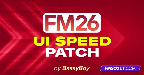 Fm26 ui speed patch.  Tested with Benfica and Barcelona.  After applying this, the UI...
