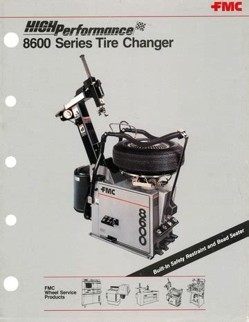 Fmc 8600 tire machine repair manual. - Basic orientation plus study guide and testing.