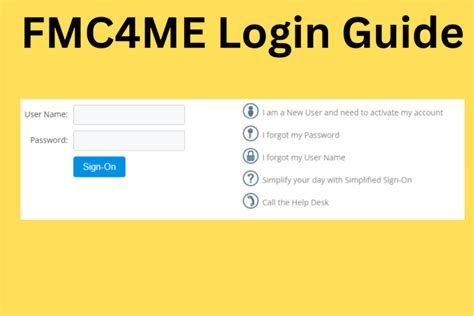 If your cap lock is on, make sure it is off. If you are still unable to access your account, please contact the customer support team, as they will be happy to assist you as soon as possible. To get access to your account on FMC4ME, you’ll have to fulfill certain requirements. Before you start the logging process, you should know the following:.
