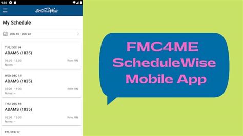 Fmc4me schedule wise. FMCNA 