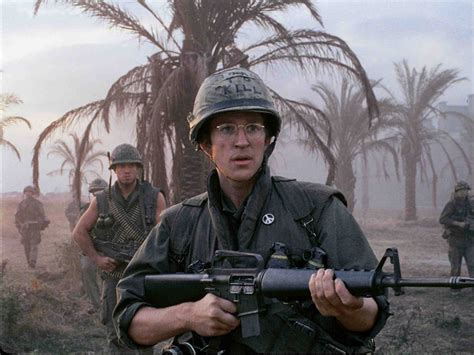 Full Metal Jacket was a movie for people who would never see war. It's an anti-war movie about Vietnam where absolutely every element of war, warriors, the whole military experience, is shown as being something terrible, dehumanizing, and a pointless endeavor to the detriment of all mankind. In 1987 at the film's debut, such a message was ....