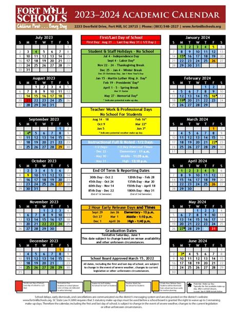 Fmsd Calendar