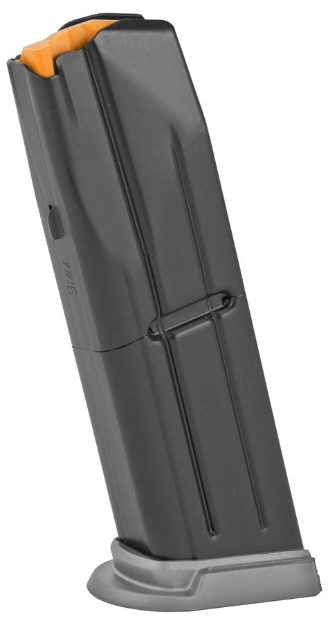 Carry in confidence with the FN® 509™ 9mm 17-Round Steel Magazine. Designed for reliable field performance with your full-size FN 509 pistol, this high-capacity magazine features a heat-treated stainless steel body with a polymer floor plate for long-lasting durability and corrosion resistance. Plus, the steel wire internal spring and anti .... 
