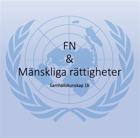 Fn mänskliga rättigheter