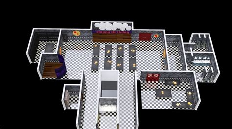 Fnaf 1 building layout. Are you a fan of horror games? If so, chances are you’ve heard of the popular franchise Five Nights at Freddy’s, also known as FNAF. Since its release in 2014, this indie survival ... 